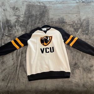 Champion VCU crewneck- Size S- White / Black/ Gold